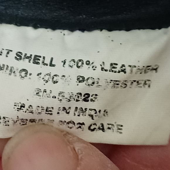 Arlando black leather knee high skirt size 8 - Picture 8 of 10